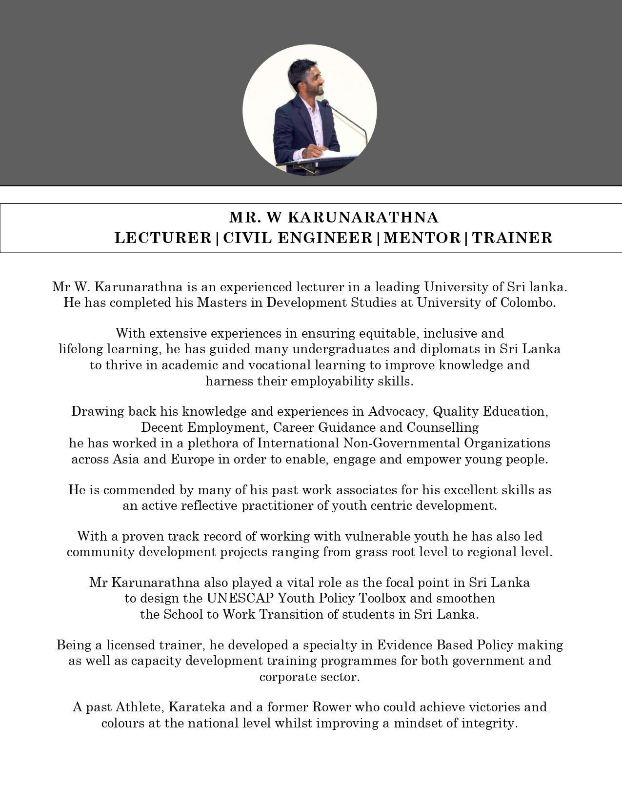 NEW APPOINTMENT